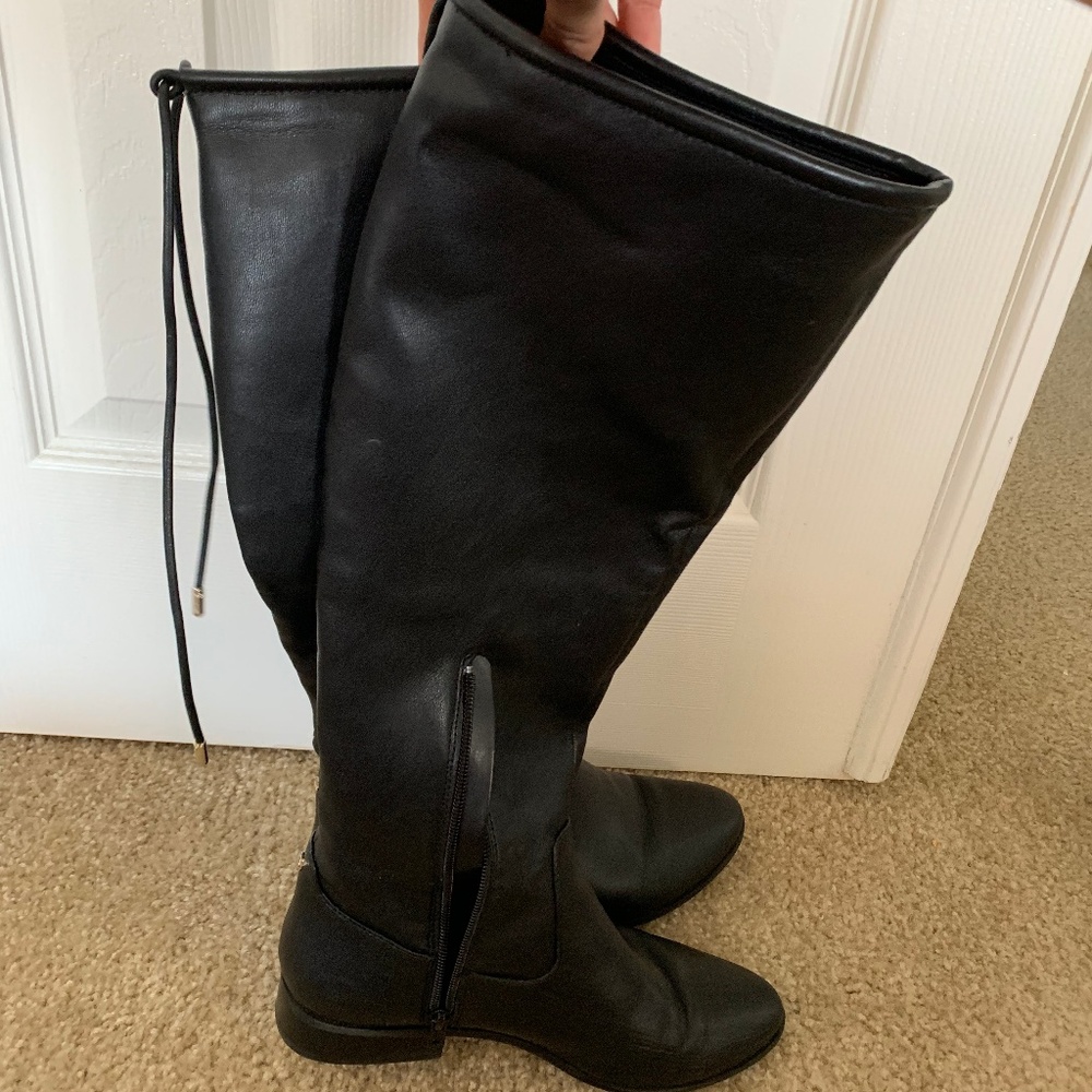 Aldo Below the Knee Black Boots